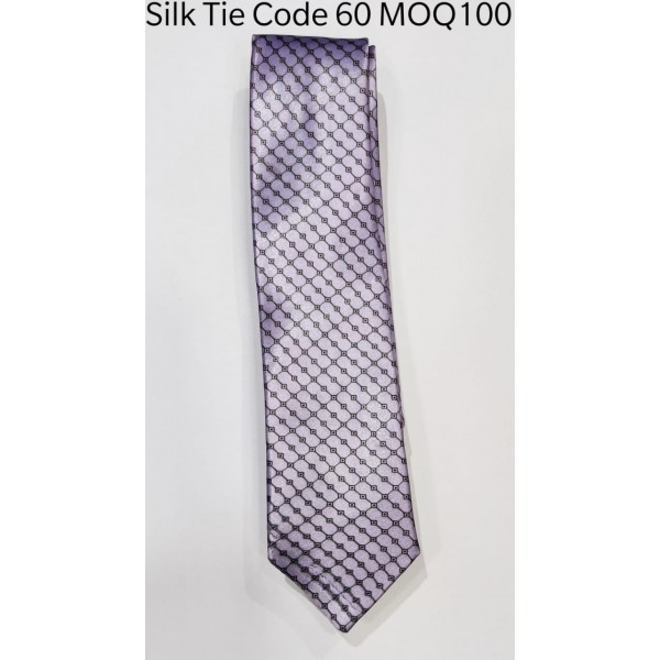 Silk Tie Code60moq 100
